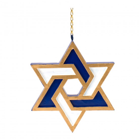 Hanukkah Ornament (Set Of 12) 4.25"H Resin