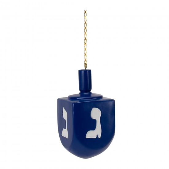 Hanukkah Dreidel Ornament (Set Of 12) 4.5"H Resin