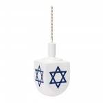 Hanukkah Dreidel Ornament (Set Of 12) 4.5"H Resin