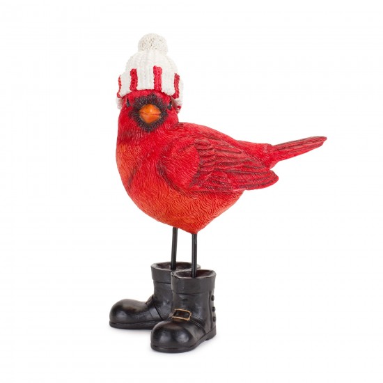 Cardinal (Set Of 3) 5.5"H, 6"H, 6.5"H Resin