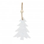 Tree Ornament (Set Of 9) 3"H Wood