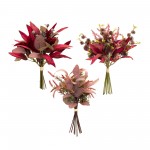 Fall Bundle (Set Of 6) 14.25"H, 17"H, 20.5"H Polyester
