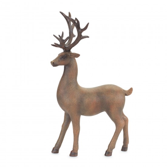 Deer (Set Of 3) 7.25"L x 9"H, 7.25"L x 13"H, 7.25"L x 13"H Resin