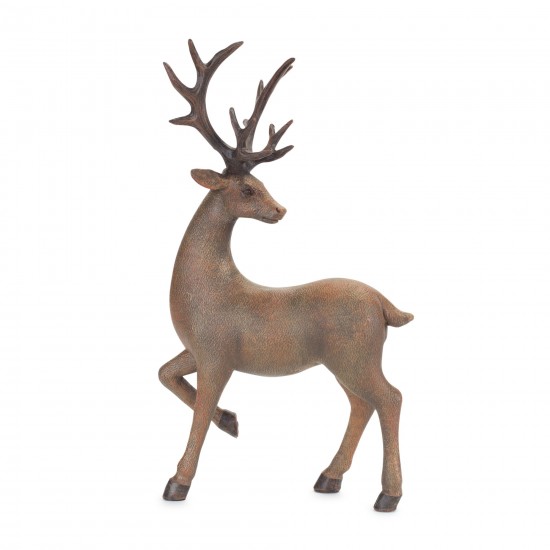 Deer (Set Of 3) 7.25"L x 9"H, 7.25"L x 13"H, 7.25"L x 13"H Resin