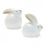 Bunny (Set Of 4) 5.5"H, 6"H Terra Cotta