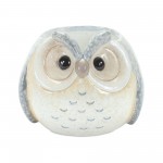 Owl (Set Of 3) 3.75"H, 4"H, 4.25"H Terra Cotta