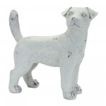 Dog 14.5"L x 14.25"H Resin