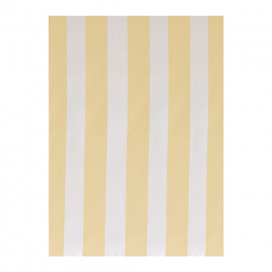 Tea Towel (Set Of 3) 20" x 28" Cotton, Yellow, White