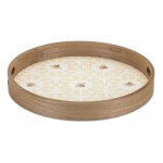 Tray (Set Of 2) 13.75"D, 15.75"D Mdf