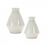 Vase (Set Of 2) 7"H Terra Cotta