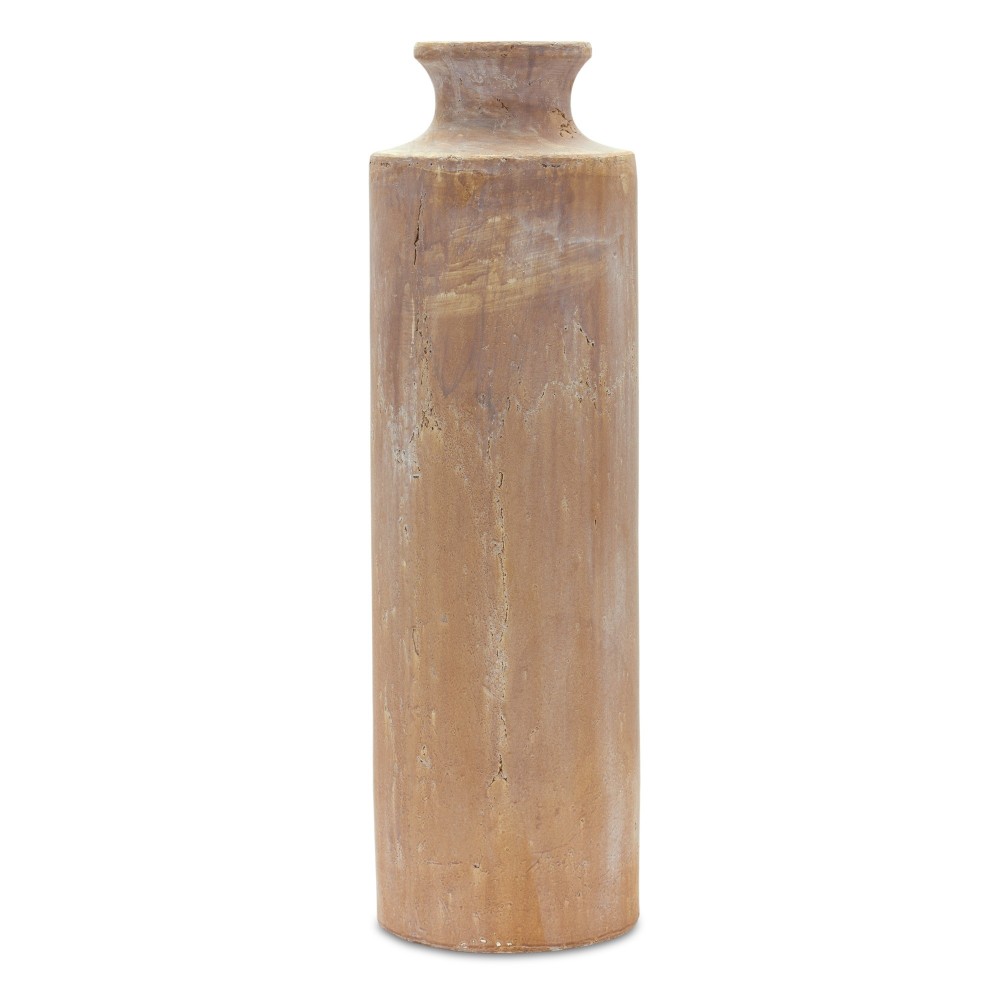 Vase 24"H Terra Cotta