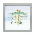 Beach Sign (Set Of 3) 10"Sq Mdf/Wood