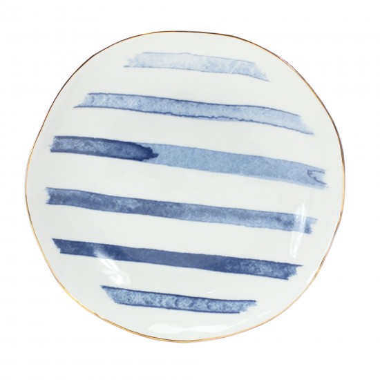 Plate (Set Of 4) 7"D Ceramic