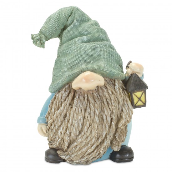 Gnome (Set Of 4) 4.5"L x 6.25"H Resin