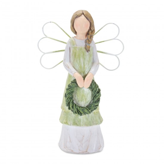 Angel (Set Of 2) 7"H Resin