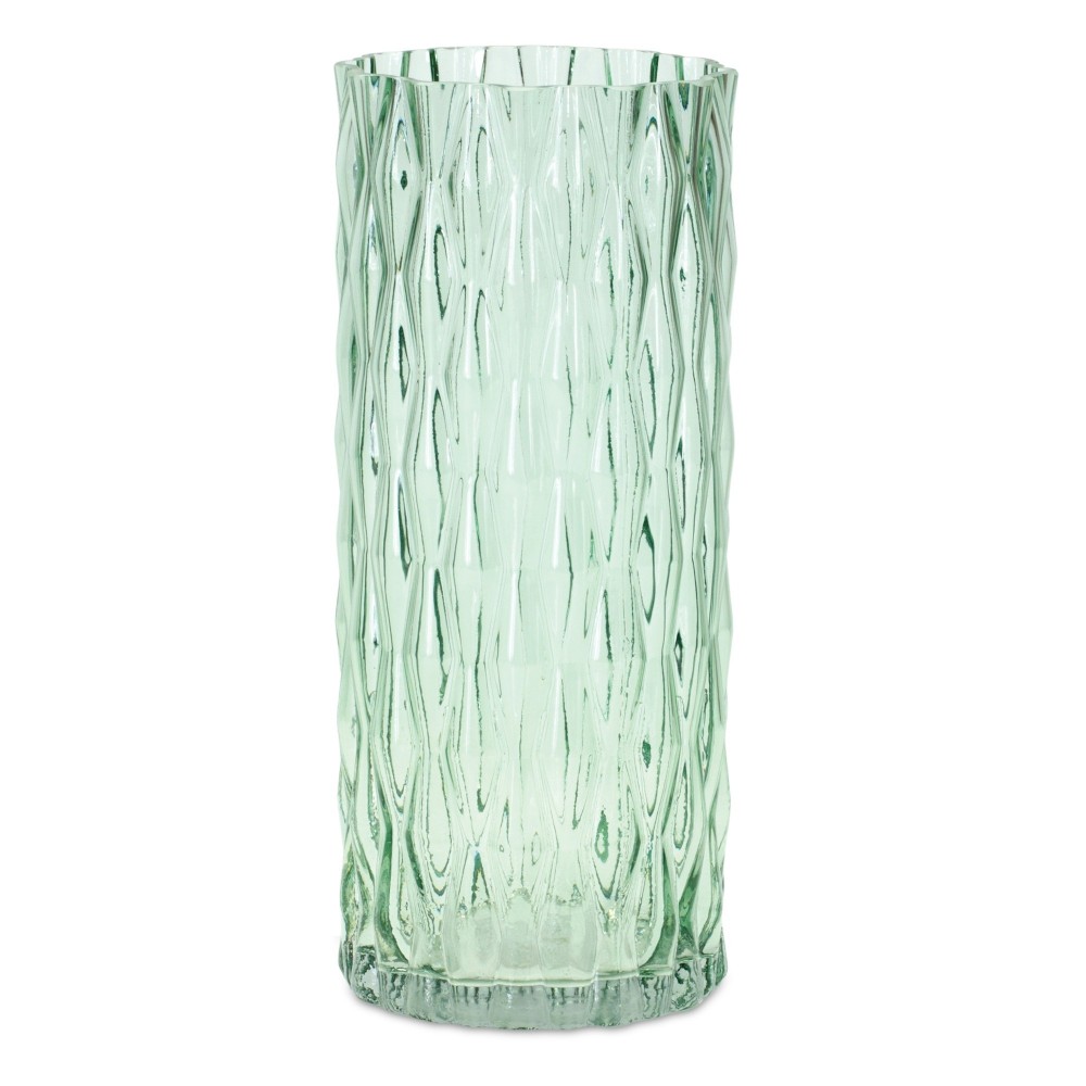 Vase 5"D x 12"H Glass