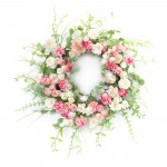 Mixed Floral Wreath 23"D Eva/Paper