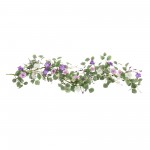 Lisianthus Garland (Set Of 2) 5'L Polyester