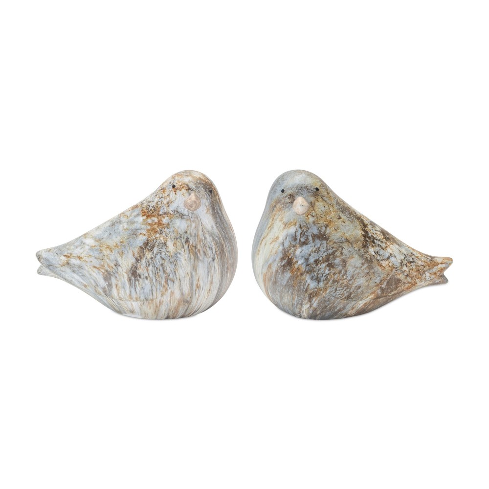 Bird (Set Of 2) 4.5"H Terra Cotta Bird (Set Of 2) 4.5"H Terra Cotta