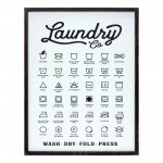 Laundry Sign 20"L x 26"H Mdf/Wood