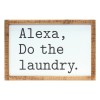 Alexa, Laundry Sign 12"L x 8"H Mdf/Wood