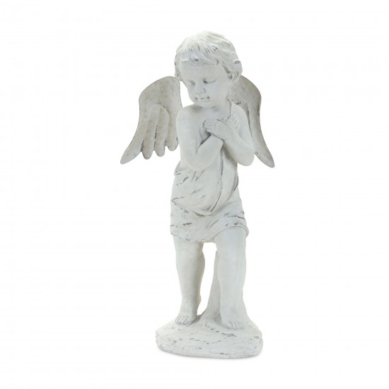 Cherub (Set Of 2) 14"H, 15"H Resin
