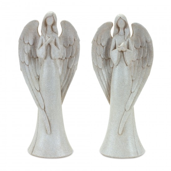 Angel (Set Of 2) 11.75"H Resin