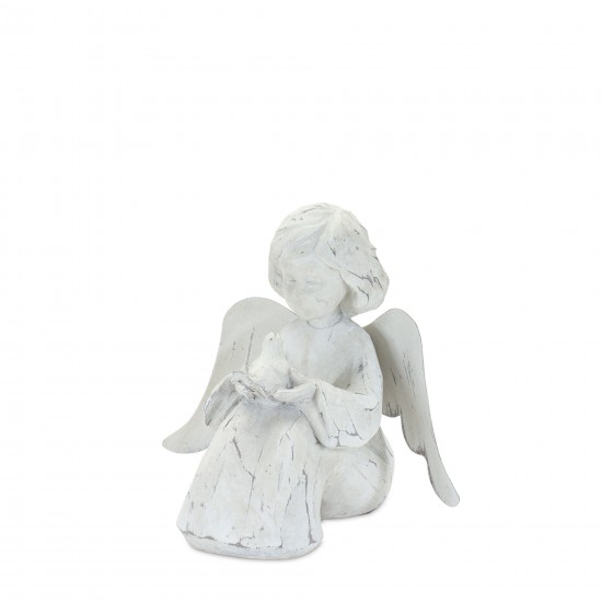 Angel (Set Of 3) 5"H, 6"H, 8"H Resin