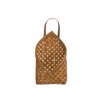 Basket Wall Pocket (Set Of 2) 7"L x 12.25"H, 9.25"L x 19"H Bamboo