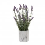 Potted Lavender (Set Of 2) 4.5"D x 17"H Plastic