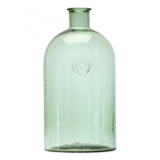 Vase 6.25"D x 12"H Glass