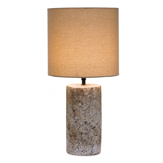 Table Lamp 23.5"H Ceramic/Linen