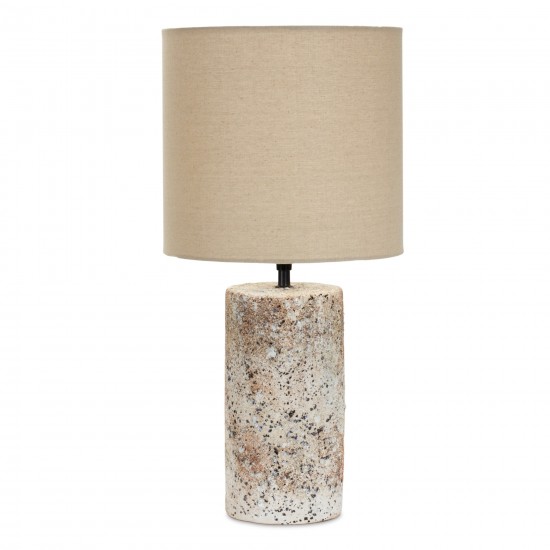 Table Lamp 23.5"H Ceramic/Linen