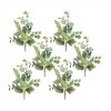 Floral Spray (Set Of 6) 19.5"H Polyester