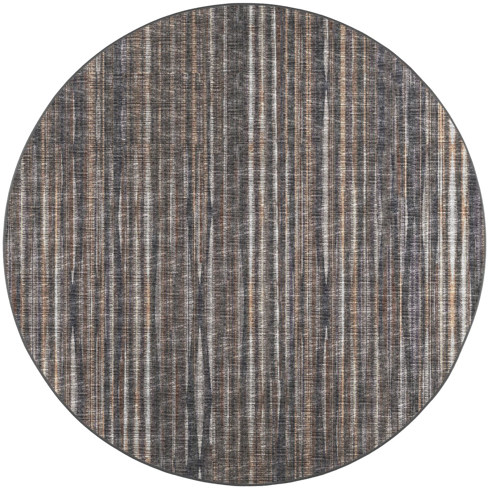 Amador AA1 Fudge 4' x 4' Round Rug