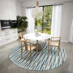 Amador AA1 Mist 4' x 4' Round Rug