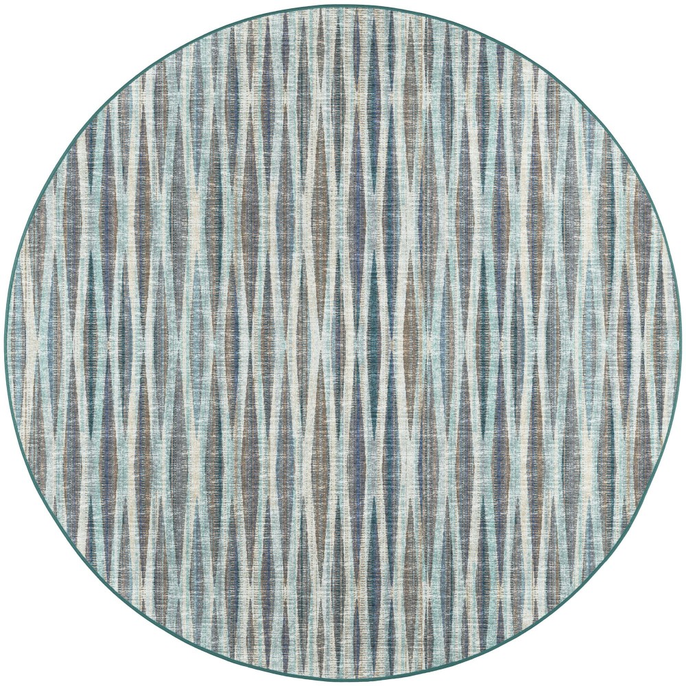 Amador AA1 Mist 6' x 6' Round Rug