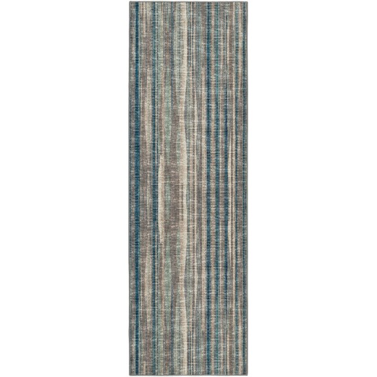 Amador AA1 Mushroom 2'6" x 10' Runner Rug