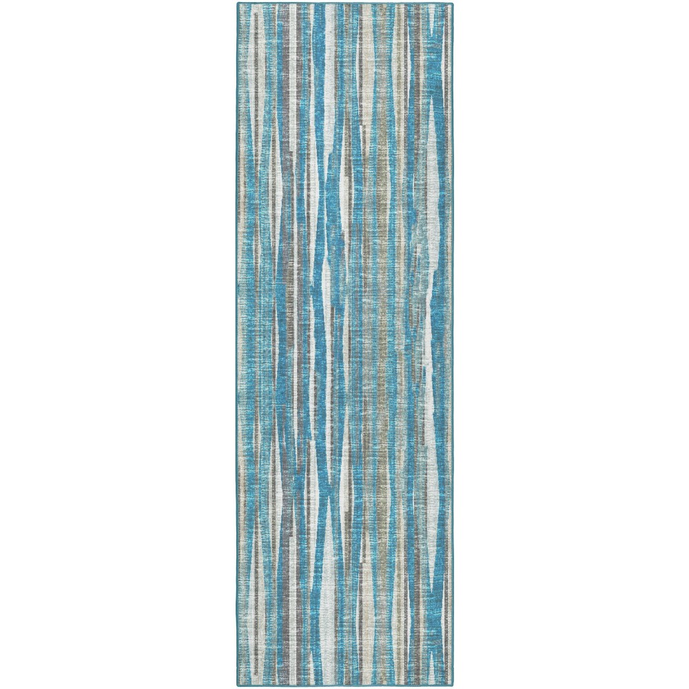 Amador AA1 Sky 2'6" x 12' Runner Rug