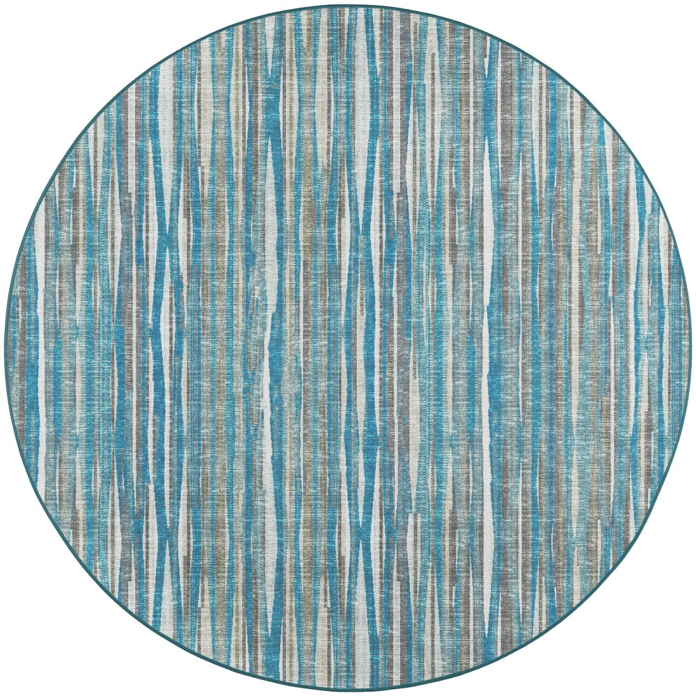Amador AA1 Sky 4' x 4' Round Rug Amador AA1 Sky 4' x 4' Round Rug