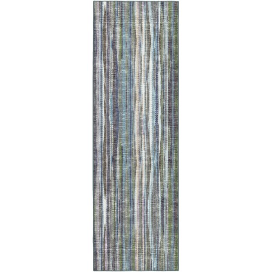 Amador AA1 Violet 2'6" x 8' Runner Rug