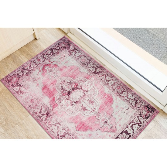 Amanti AM1 Blush 1'8" x 2'6" Rug