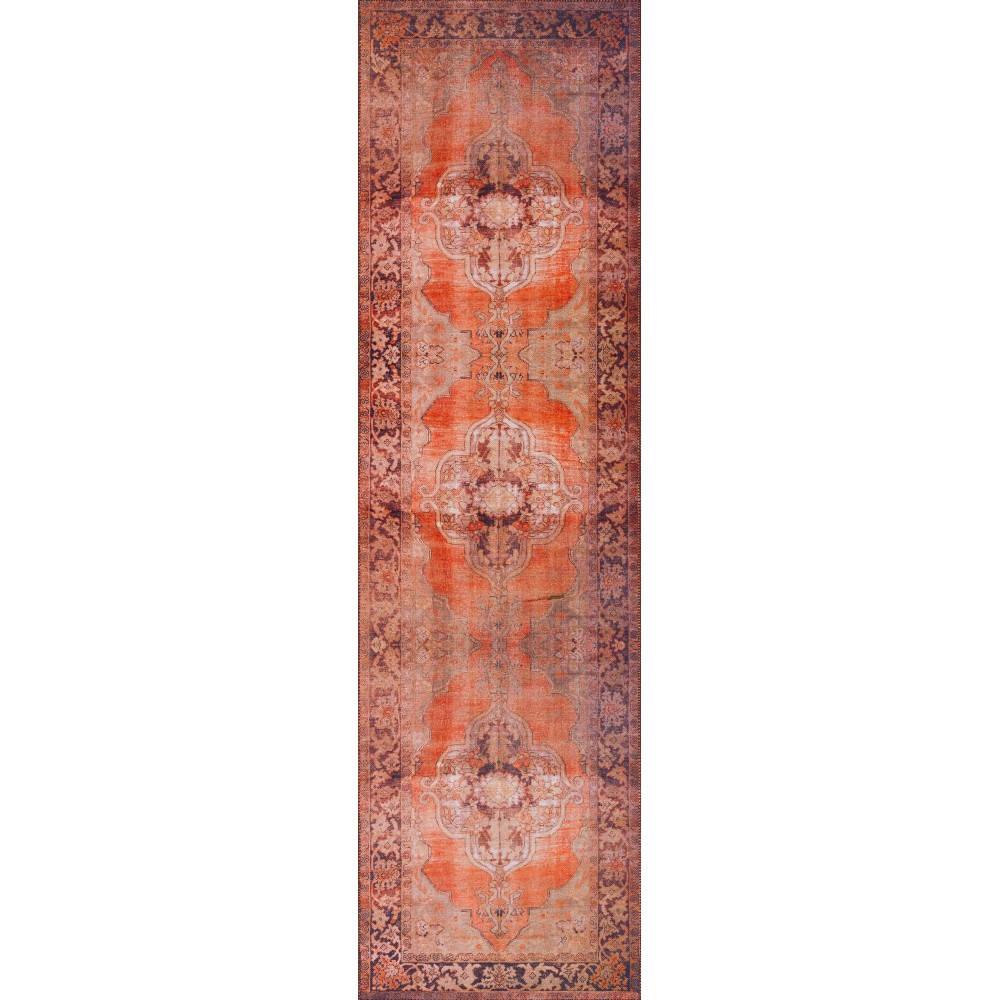 Amanti AM1 Ginger 2'3" x 7'7" Runner Rug
