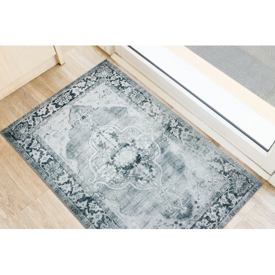 Amanti AM1 Granite 1'8" x 2'6" Rug