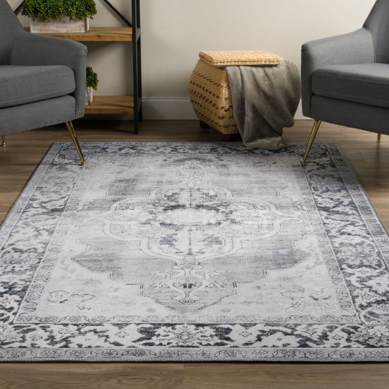 Amanti AM1 Granite 3'3" x 5'3" Rug