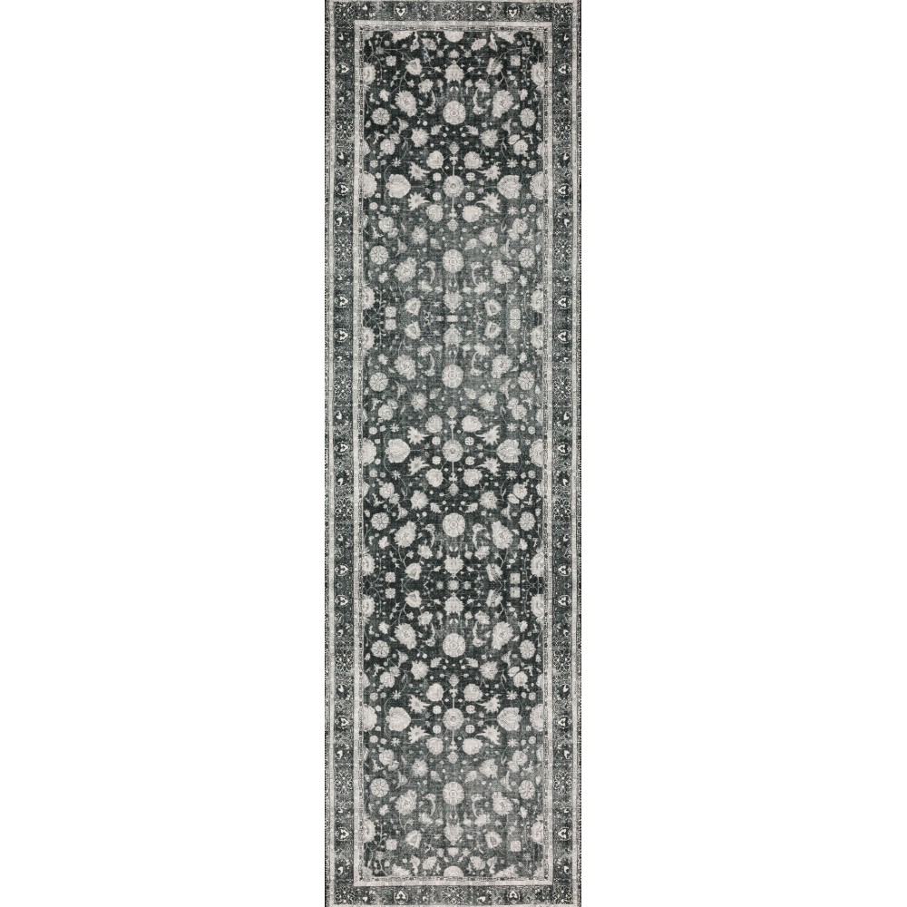 Amanti AM2 Midnight 2'3" x 7'7" Runner Rug