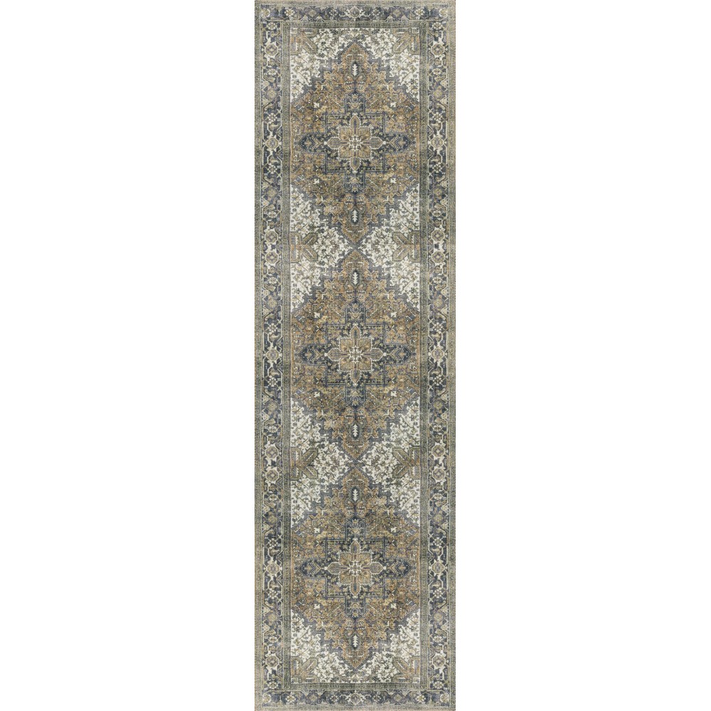 Amanti AM3 Chocolate 2'3" x 7'7" Runner Rug