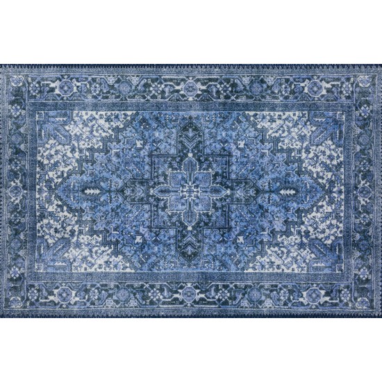 Amanti AM3 Cobalt 1'8" x 2'6" Rug