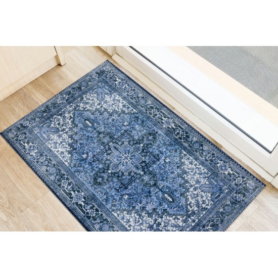 Amanti AM3 Cobalt 1'8" x 2'6" Rug