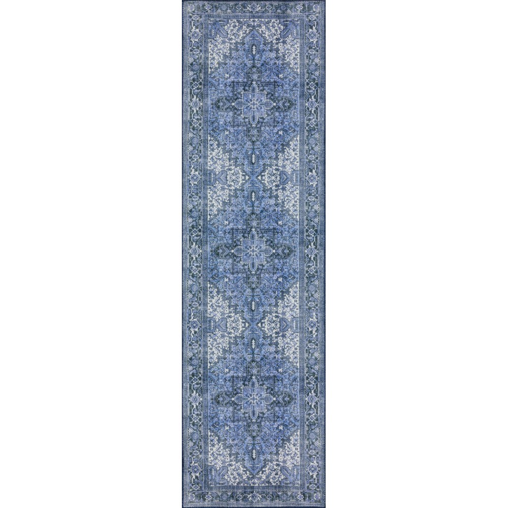 Amanti AM3 Cobalt 2'3" x 7'7" Runner Rug